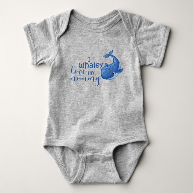 I Whaley Kärlek min Mamma T Shirt (Framsida)
