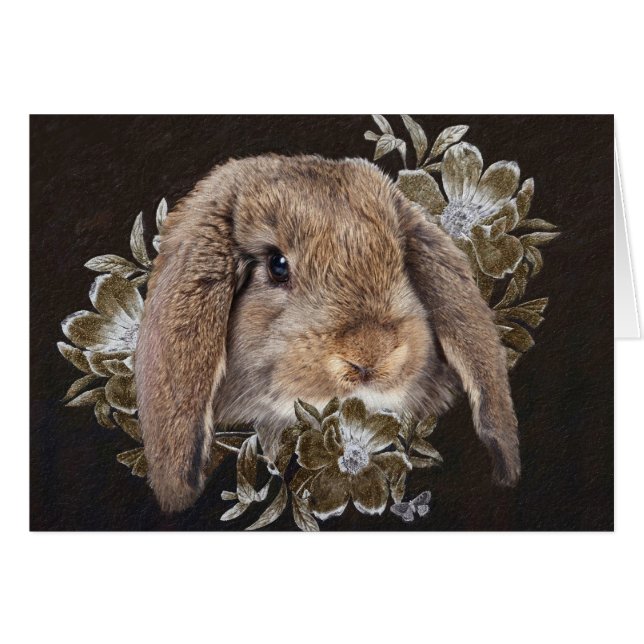 I Whispers trädgård Hälsningskort (Framsidan Horizontal)