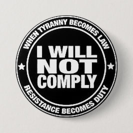 I Will Not Comply Knapp