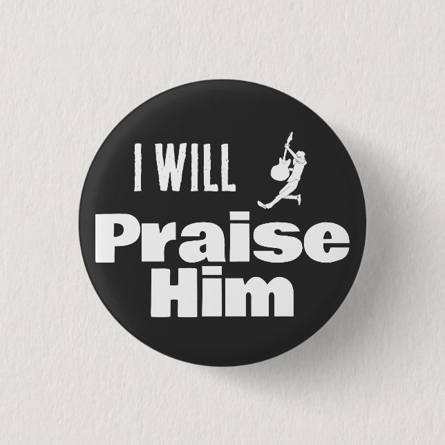 I Will Praise Him, Guitar for the King Knapp (Framsida)