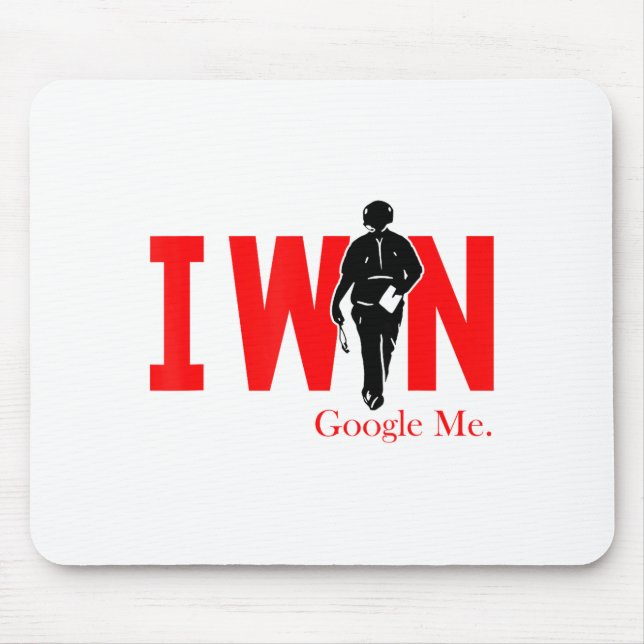 I Win Google Me Motivational Confidence Shirt  Musmatta (Framsidan)