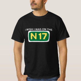I wish I was on the N17 - Irish Music Saw Doctors T Shirt
