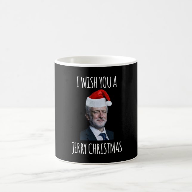 I Wish You A Jerry Christmas Jeremy Corbyn Kaffemugg (Center)
