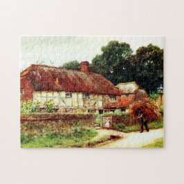 I Witley Village av Helen Allingham Pussel