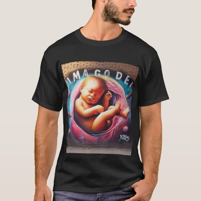 I Womb, Imago Dei, Guds bild, Graffiti T Shirt (Framsida)