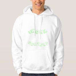 I Won A Tävling Pastel Grönt Manar's Hoodie
