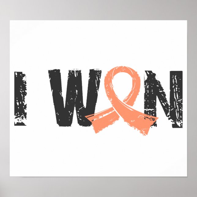 I Won Endometrial Cancer Poster (Framsidan)