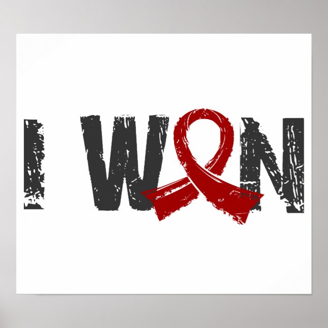 I Won Många Myeloma Poster (Framsidan)