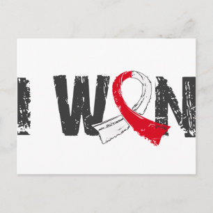 I Won Oral Cancer Vykort