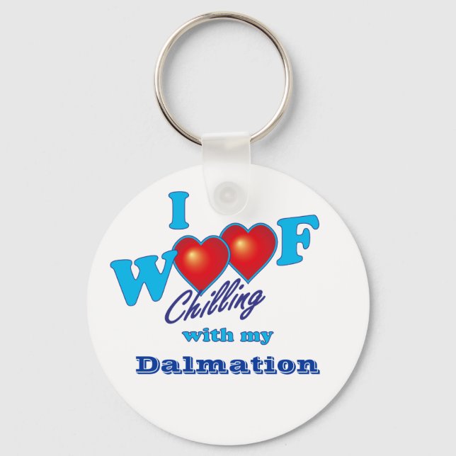 I Woof Dalformation Nyckelring (Framsida)