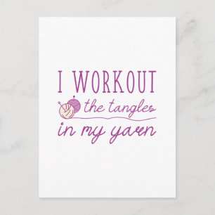 I Workout Vykort