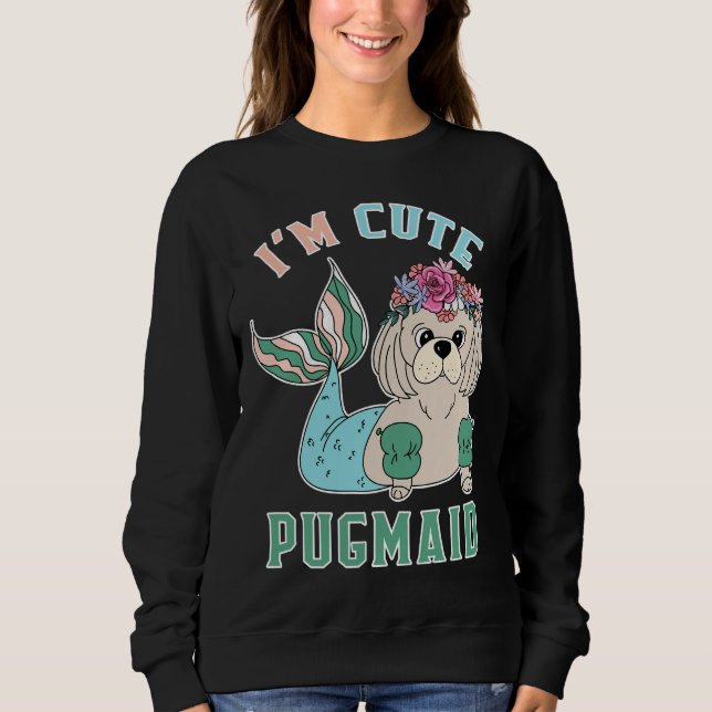 I&x27;m Cute Pugmaid Essential T-Shirt 179 (Framsida)