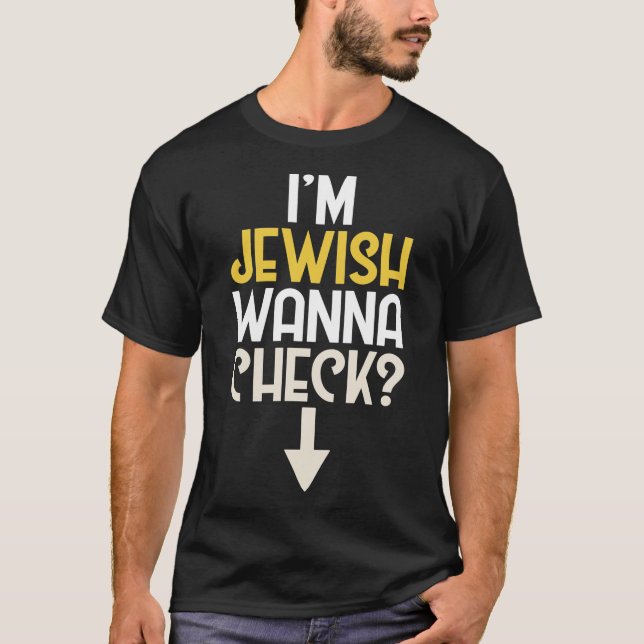 I&x27;m Jewish. Wanna Check Essential T-Shirt (Framsida)