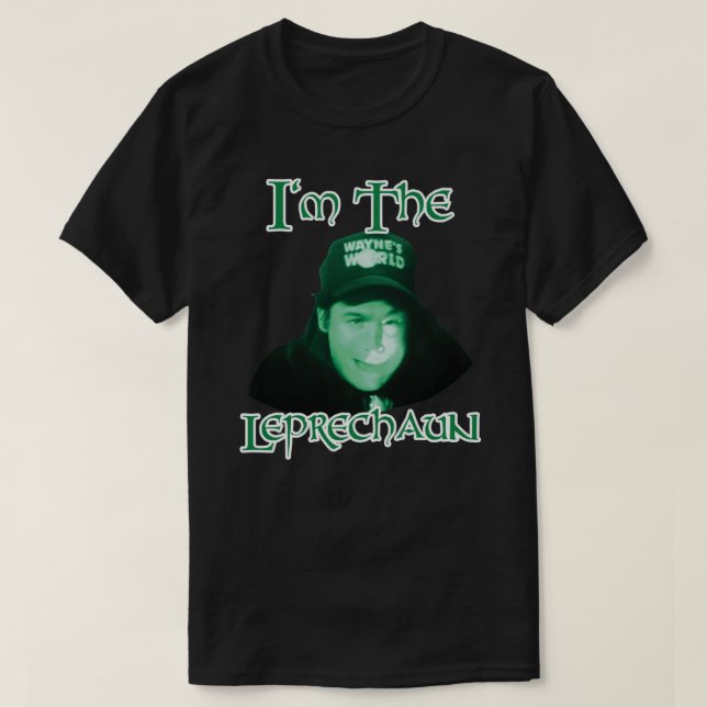 I&x27;m Klassisk T-Shirt-kopia av Leprechaun T Shirt (Design framsida)