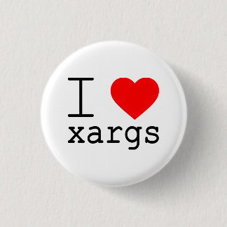 I ❤️ xargs button knapp