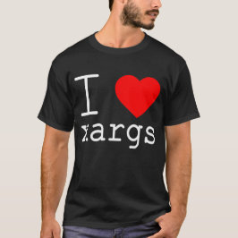 I ❤️ xargs t shirt