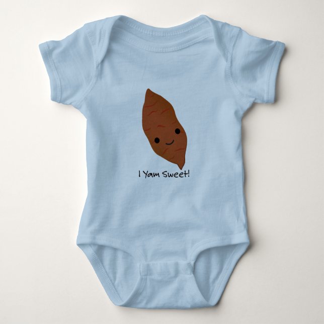 I Yam Sweet Potato T Shirt (Framsida)