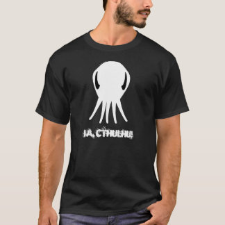 Ia Cthulhu mörkT-tröja T-shirt