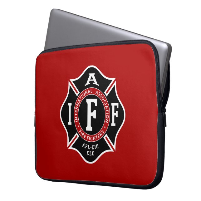 IAFF Maltesisk Bärbar Kor-låda Laptop Fodral (Framsidan Vänster)