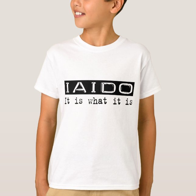 Iaido? Tee Shirt (Framsida)