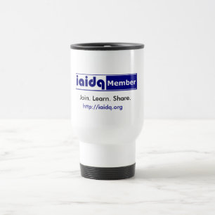 IAIDQ-medlemtravel mug Resemugg