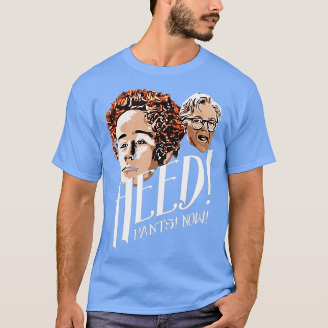 Iakttag! Byxor! Nu T Shirt (Framsida)