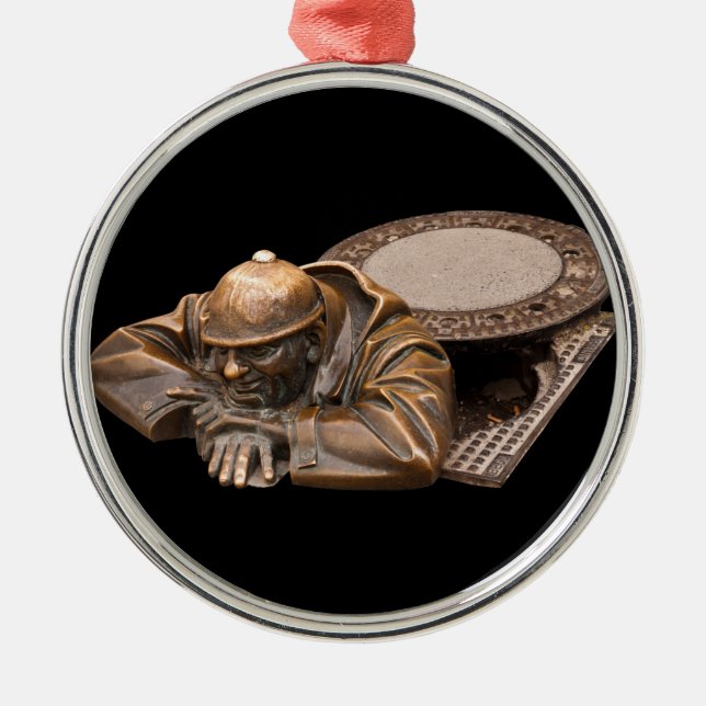 Iakttagaren Julgransprydnad Metall (Framsidan)