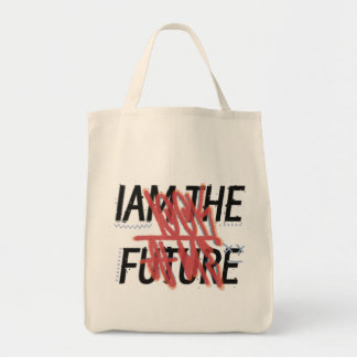 Iam the future tote bag tygkasse