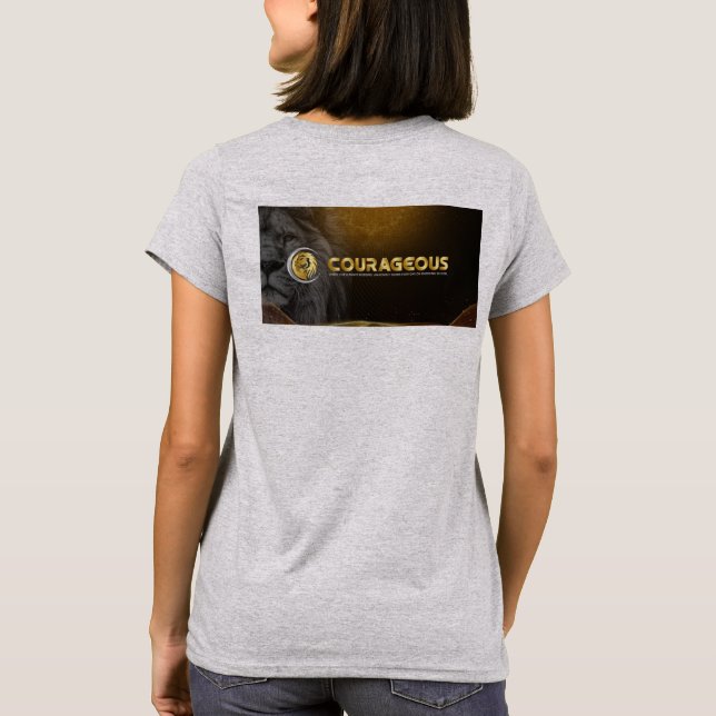 IAM WORLDWIDE COURAGEOUS T SHIRT (Baksida)