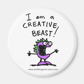 iamabeast_logotyp magnet