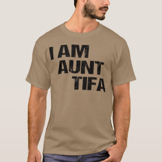 IAmAuntTifa grafisk rolig T Shirt