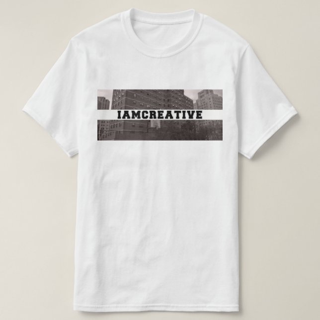 IAMCREATIVE-UTSLAGSPLATS T SHIRT (Design framsida)