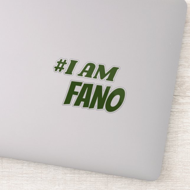 #IAmFano Fano Amhara Sticker Klistermärken (Detalj)