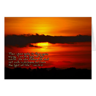 IamtheLightoftheworldZazzle OBS Kort