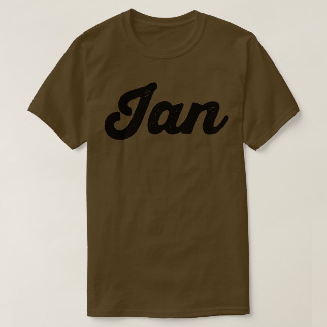 Ian 1 t shirt (Design framsida)