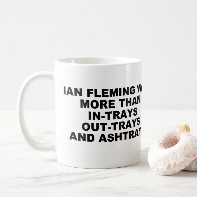 Ian Fleming-mugg Kaffemugg (Med munk)