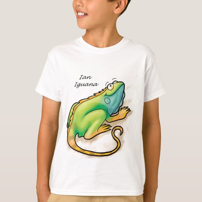 Ian leguan t-shirt (Framsida)