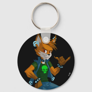 Ian McFoxx Shaka Brah Keychain Nyckelring