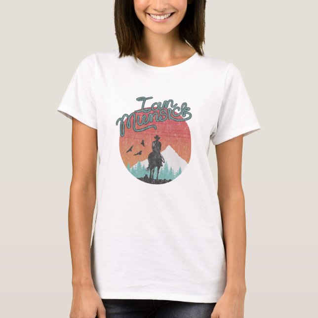 Ian munsick m erch Sunset Ride TShirts Gift for Fa (Framsida)