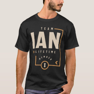 Ian Personlig Namn - Funny Ian T Shirt