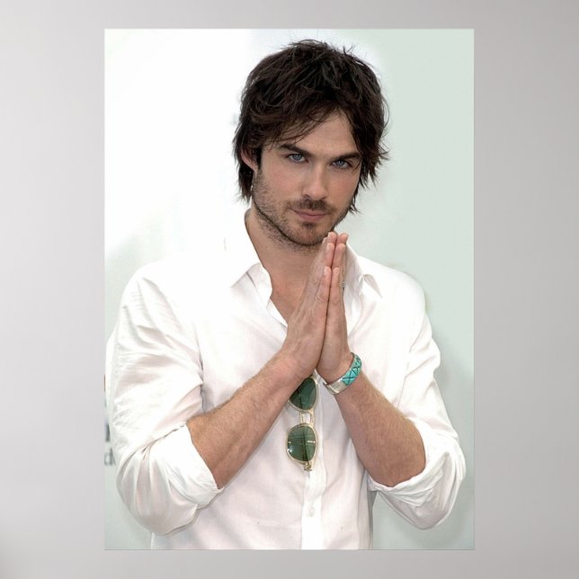 Ian Somerhalder Damon Salvatore Poster (Framsidan)