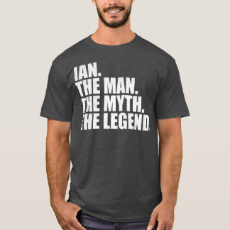 IanIan Namn Ian given namn T Shirt