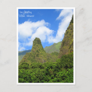 Iao Valley, Maui Hawaii Vykort