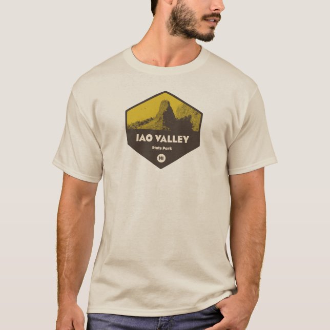Iao Valley State Park Hawaii T Shirt (Framsida)