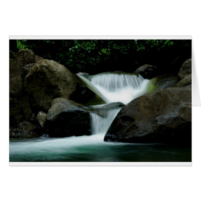 Iao wai hälsningskort (Framsidan Horizontal)