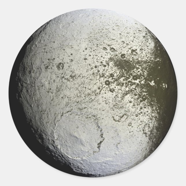 Iapetus Runt Klistermärke (Framsida)