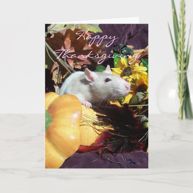 IARW Happy thanksgiving Helgkort (Framsida)