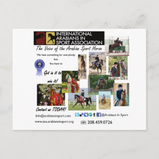 IASA-vykort Inbjudan Vykort