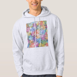 Ibadan Nigeria Stadskarta Hoodie