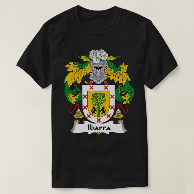 Ibarra Jackar Arm Family Crest Premium T Shirt (Design framsida)